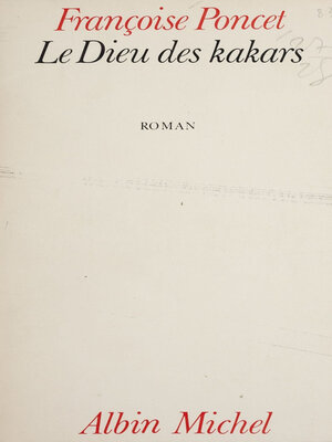 cover image of Le Dieu des Kakars